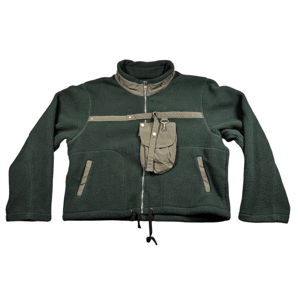 Reese Cooper Pyrophyte Fleece Jacket Dark Green Men’s Designer Streetwear - XL - Picture 3 of 11